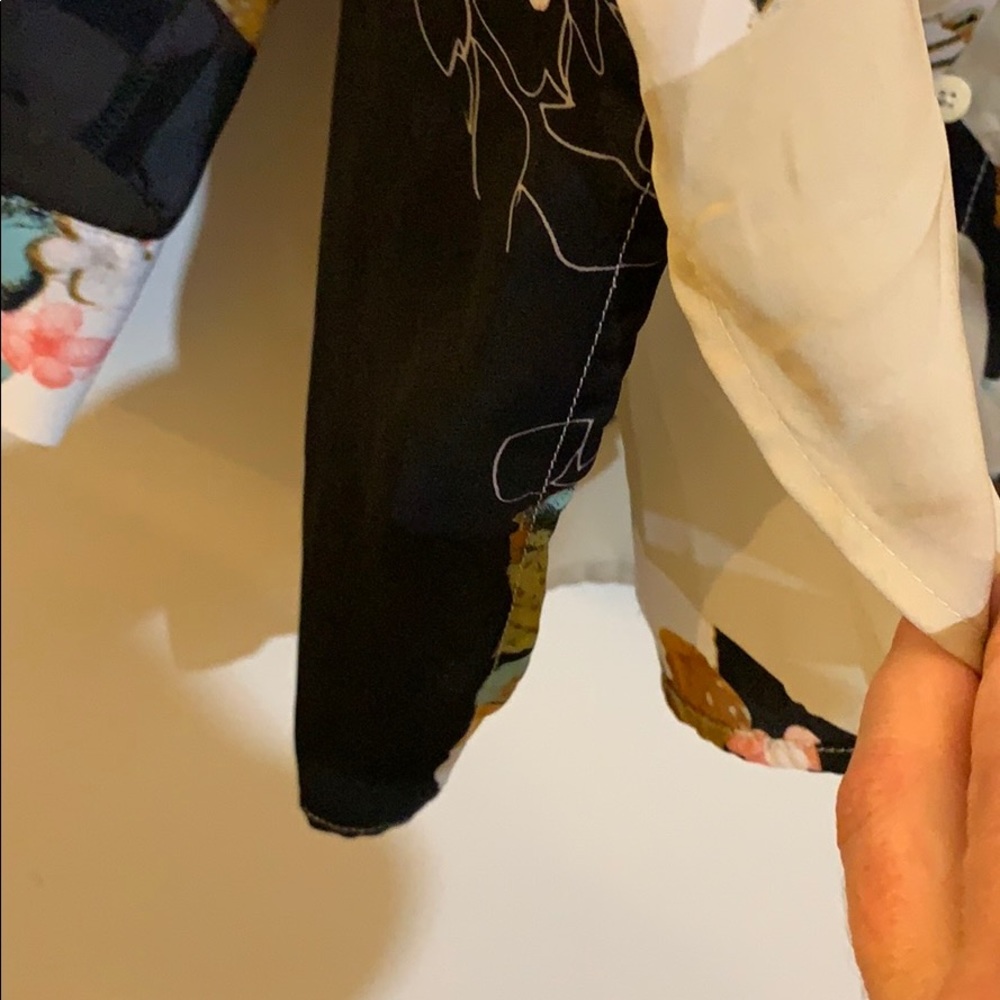 3.1 Phillip Lim - abstract floral blouse, size s - Picture 6 of 6